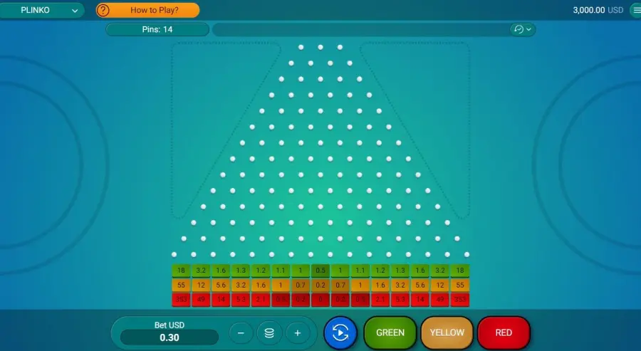 Aplikacja plinko